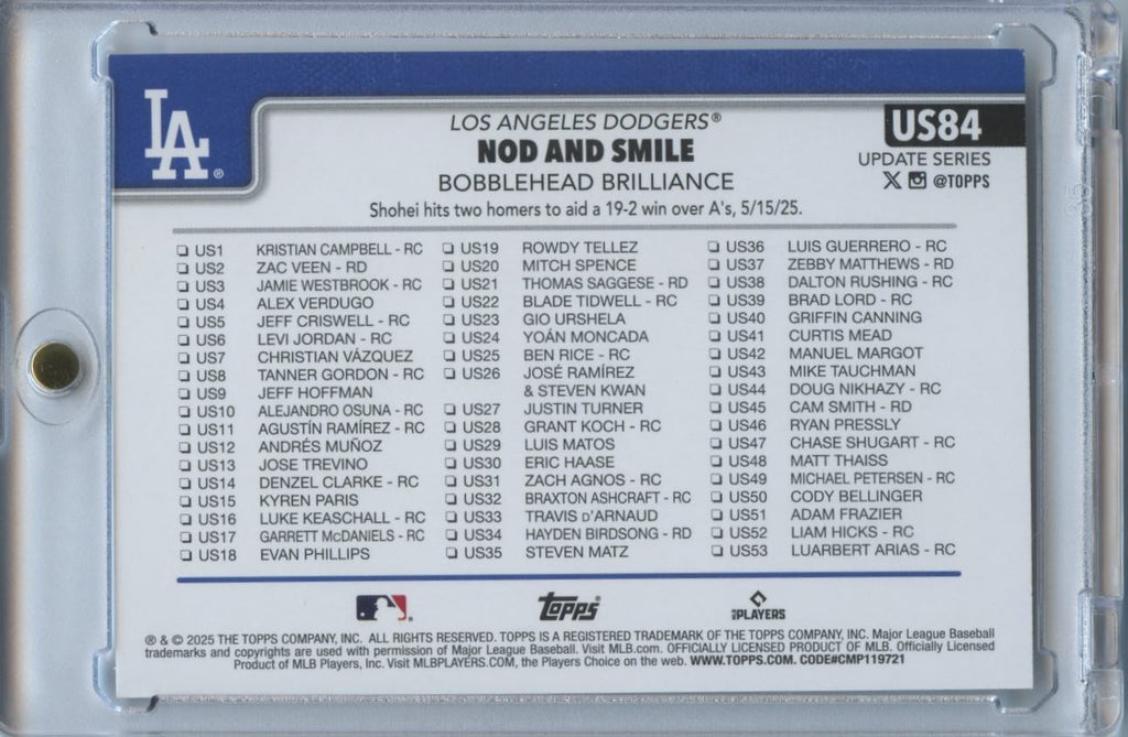 Shohei Ohtani 2025 Topps True Photo SSP SHORTPRINT Los Angeles Dodgers #US84