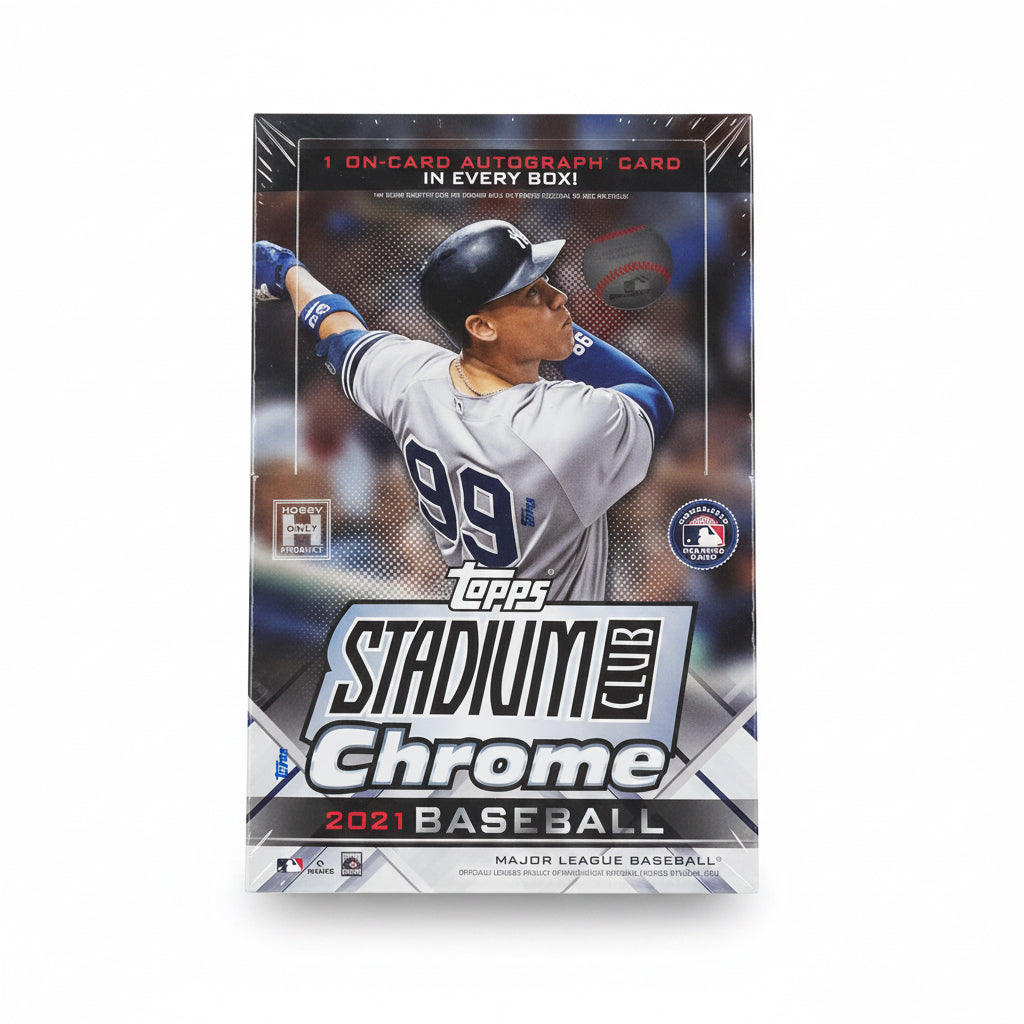 2021 Topps Chrome Stadium Club Baseball Hobby Box