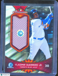 Vladimir Guerrero Jr. 2019 Bowman Chrome AFL Jersey Patch Toronto Blue Jays /99