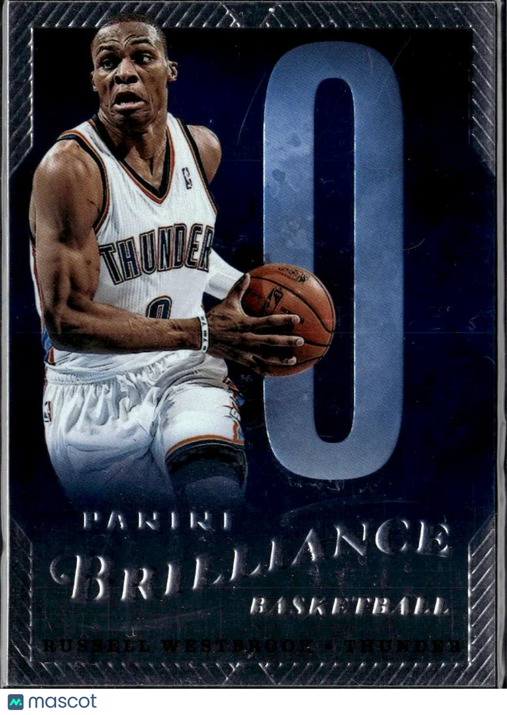 Russell Westbrook 2013 Panini Brilliance Spellbound "O" Oklahoma City Thunder