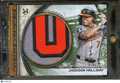 Jackson Holliday 2025 Museum Collection Game Worn Jersey Patch 2/15 Orioles