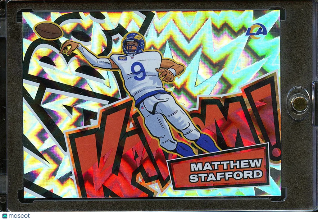 Matthew Stafford 2025 Absolute KABOOM! SSP CASE HIT Los Angeles Rams