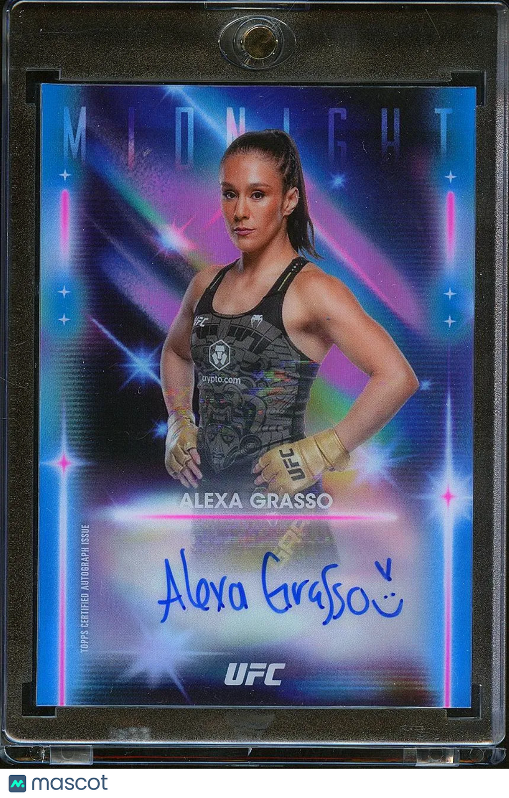 Alexa Grasso 2025 Topps Midnight UFC Auto Autograph MMA