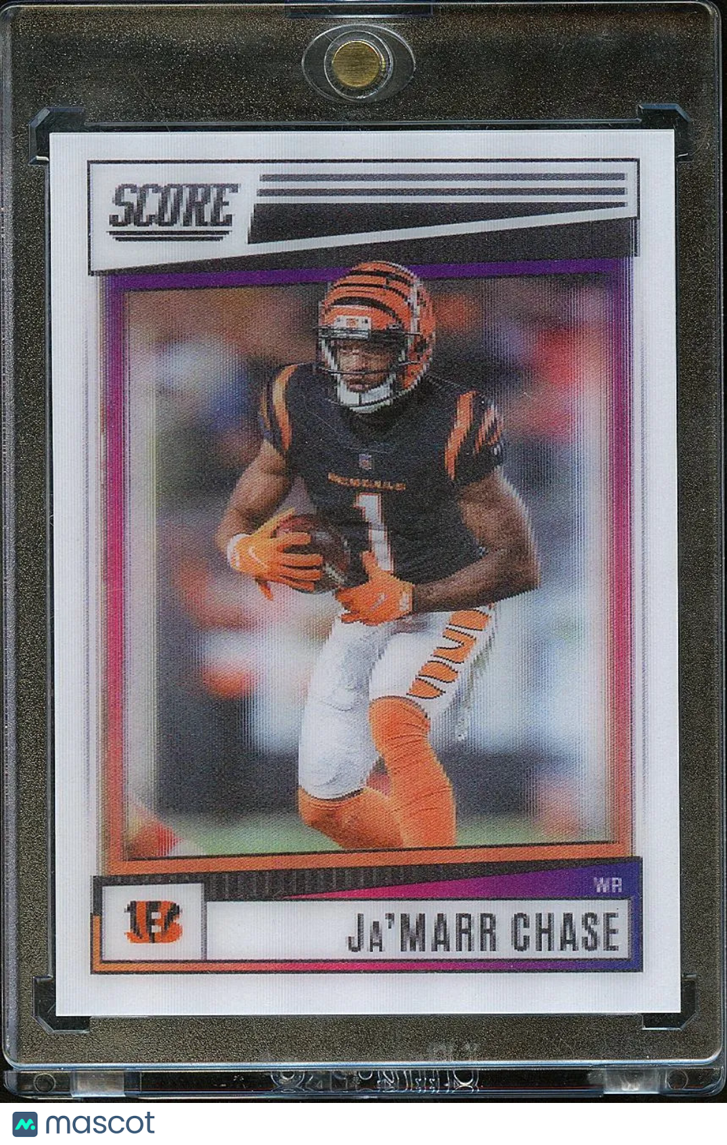 Ja'Marr Chase 2022 Score Lenticular SSP CASE HIT Cincinnati Bengals