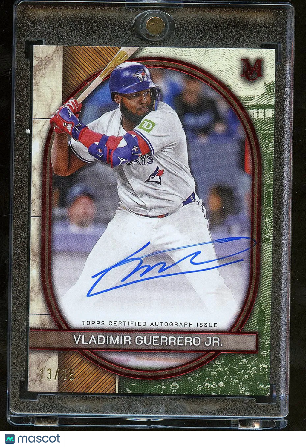 Vladimir Guerrero Jr. 2025  Museum Collection Auto Autograph 13/15 Blue Jays