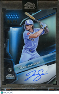 Jac Caglianone 2026 Topps Chrome Black BLUE Auto Autograph RC 150/150 Royals