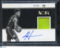 De'Andre Hunter 2020 Noir Auto Autograph Patch RC Atlanta Hawks 59/99