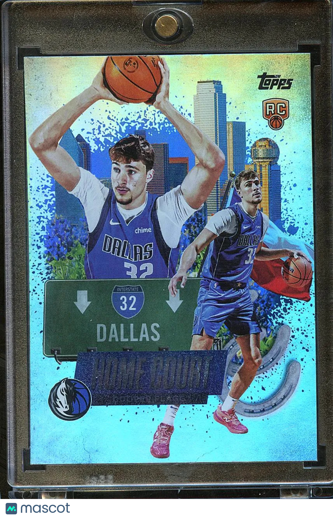 Cooper Flagg 2025-26 Topps Home Court SSP CASE HIT Rookie RC Dallas Mavericks