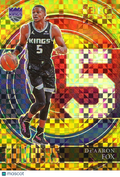 De'Aaron Fox 2021-22 Select Numbers GOLD Prizm Sacramento Kings 6/10