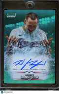 Wyatt Langford 2025 Stadium Club Auto Autograph Texas Rangers 52/99