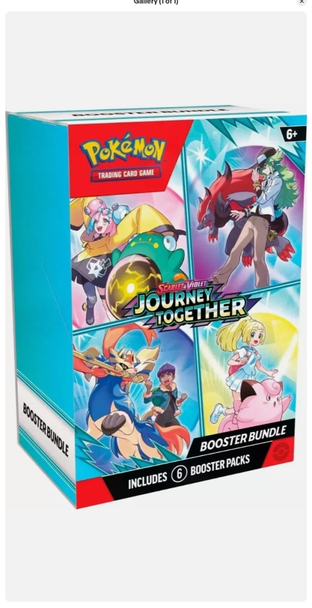 Pokémon - TCG - Scarlet & Violet Journey Together Booster Bundle 6 Pk
