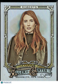 Emma Roberts 2025 Topps Allen & Ginter Rainbow Foil American Horror Story #286