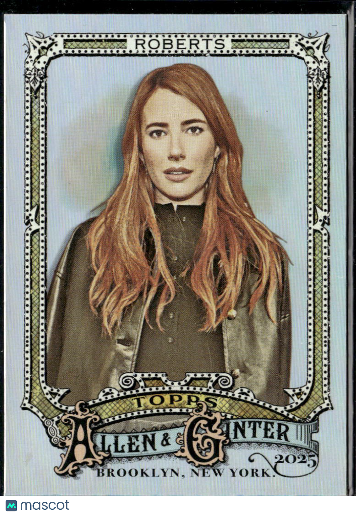 Emma Roberts 2025 Topps Allen & Ginter Rainbow Foil American Horror Story #286
