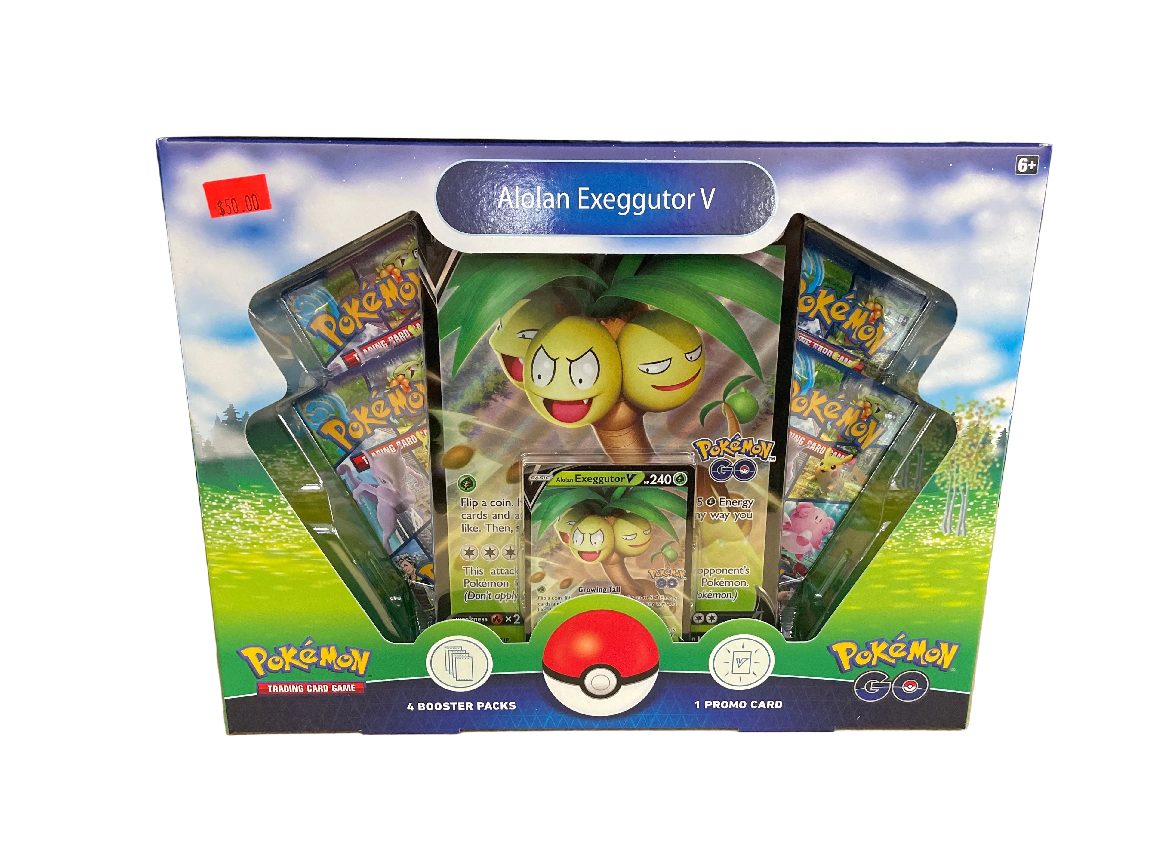 Pokemon Go - Alolan Exeggutor V Box