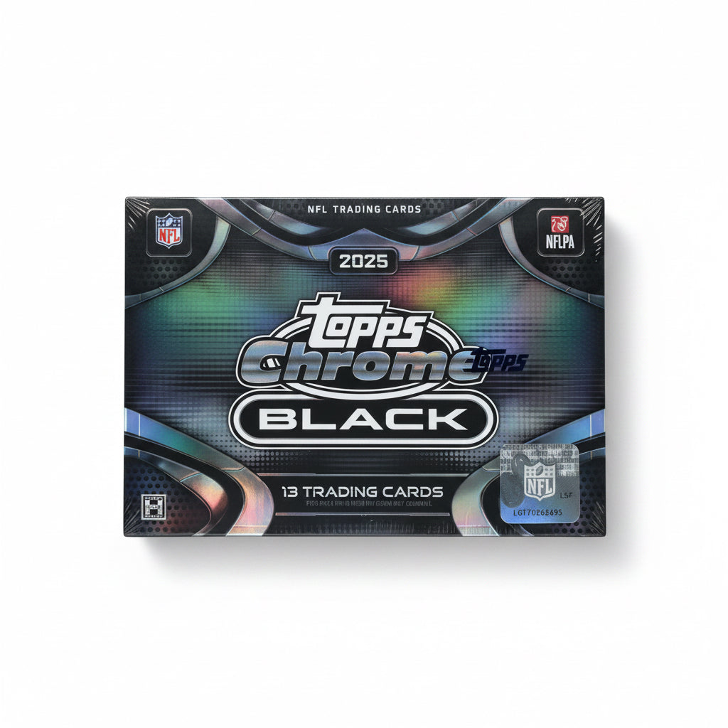 2025 Topps Chrome Black Football