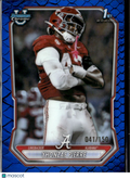 Yhonzae Pierre 2025 Bowman Chrome 1st Blue Reptilian 41/150 Alabama Crimson Tide