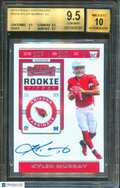 Kyler Murray 2019 Contenders Auto Autograph RC Arizona Cardinals BGS 9.5