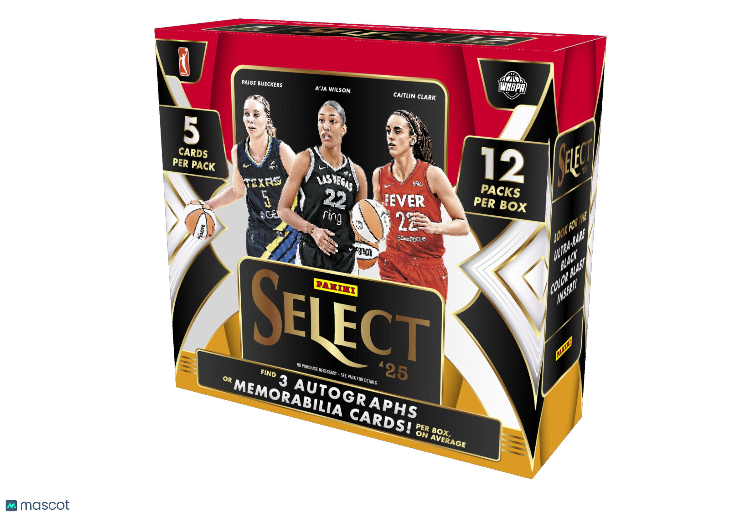 2025 Panini Select WNBA Hobby Box