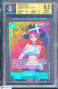 Nami 2023 One Piece Paramount War Alt Art SR #PO2036 BGS 9.5