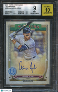 Aaron Judge 2020 Topps Gypsy Queen Auto Autograph BGS 9 New York Yankees