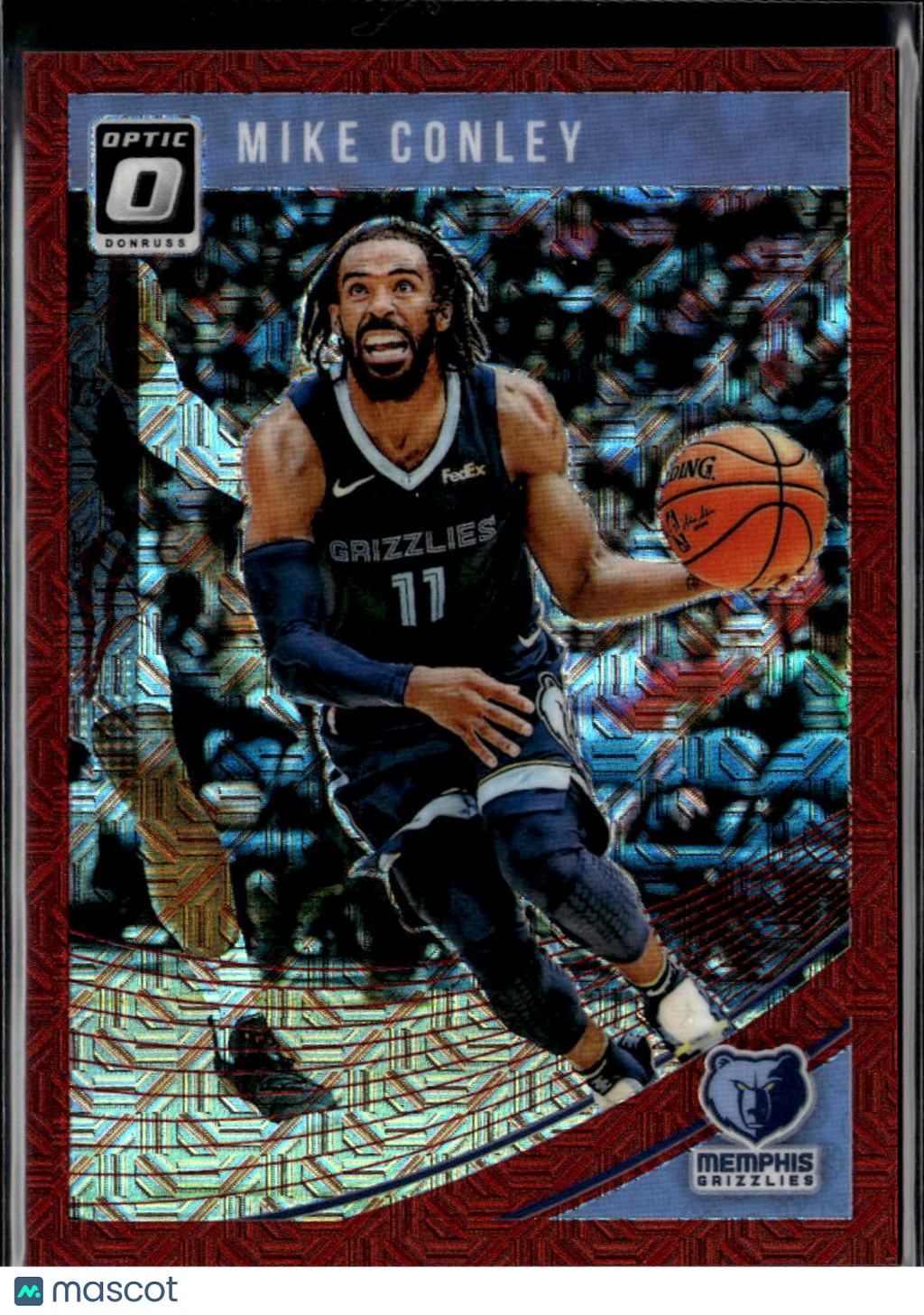 Mike Conley 2018-19 Optic Red Choice /88 Memphis Grizzlies
