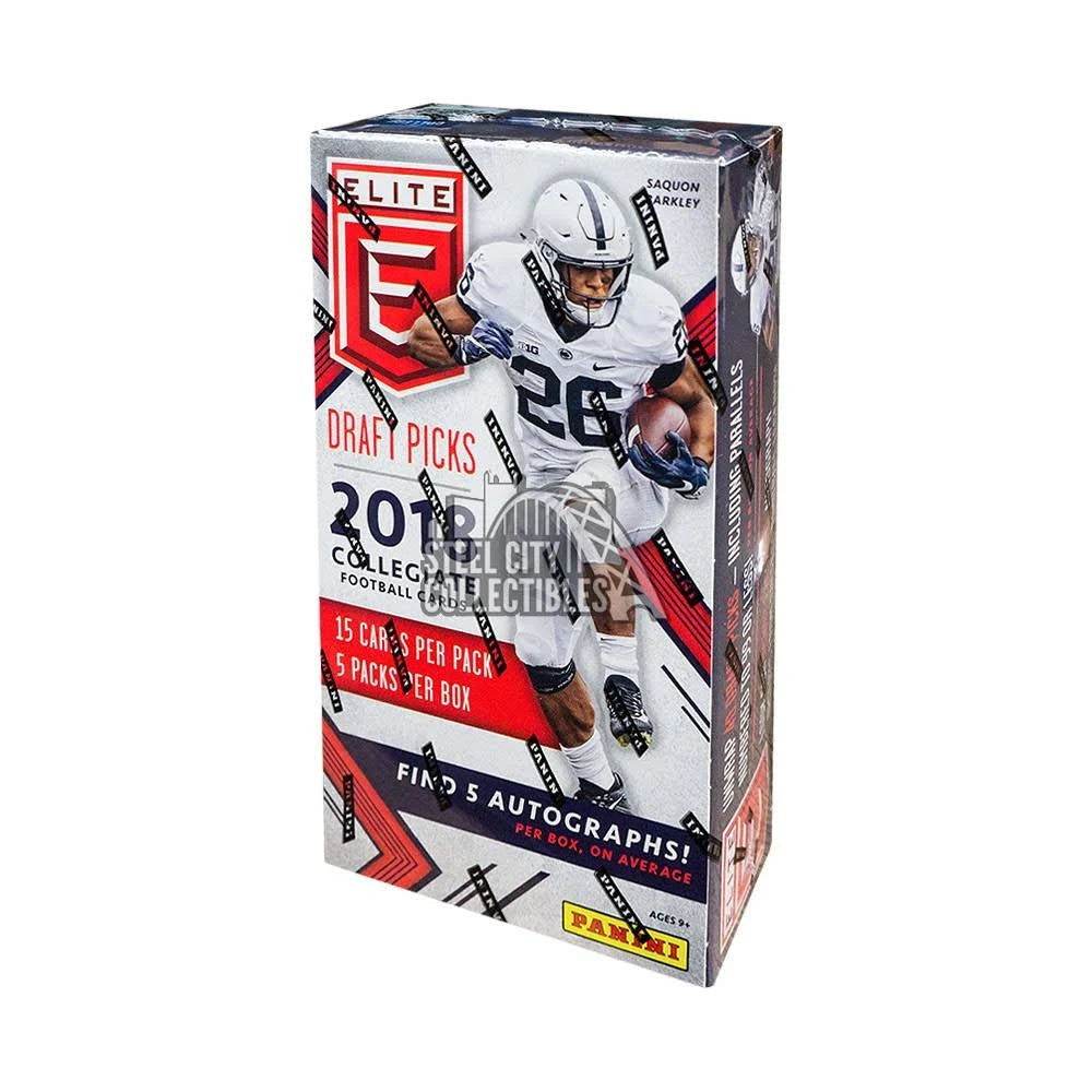 2018 Panini Elite Draft Picks Football