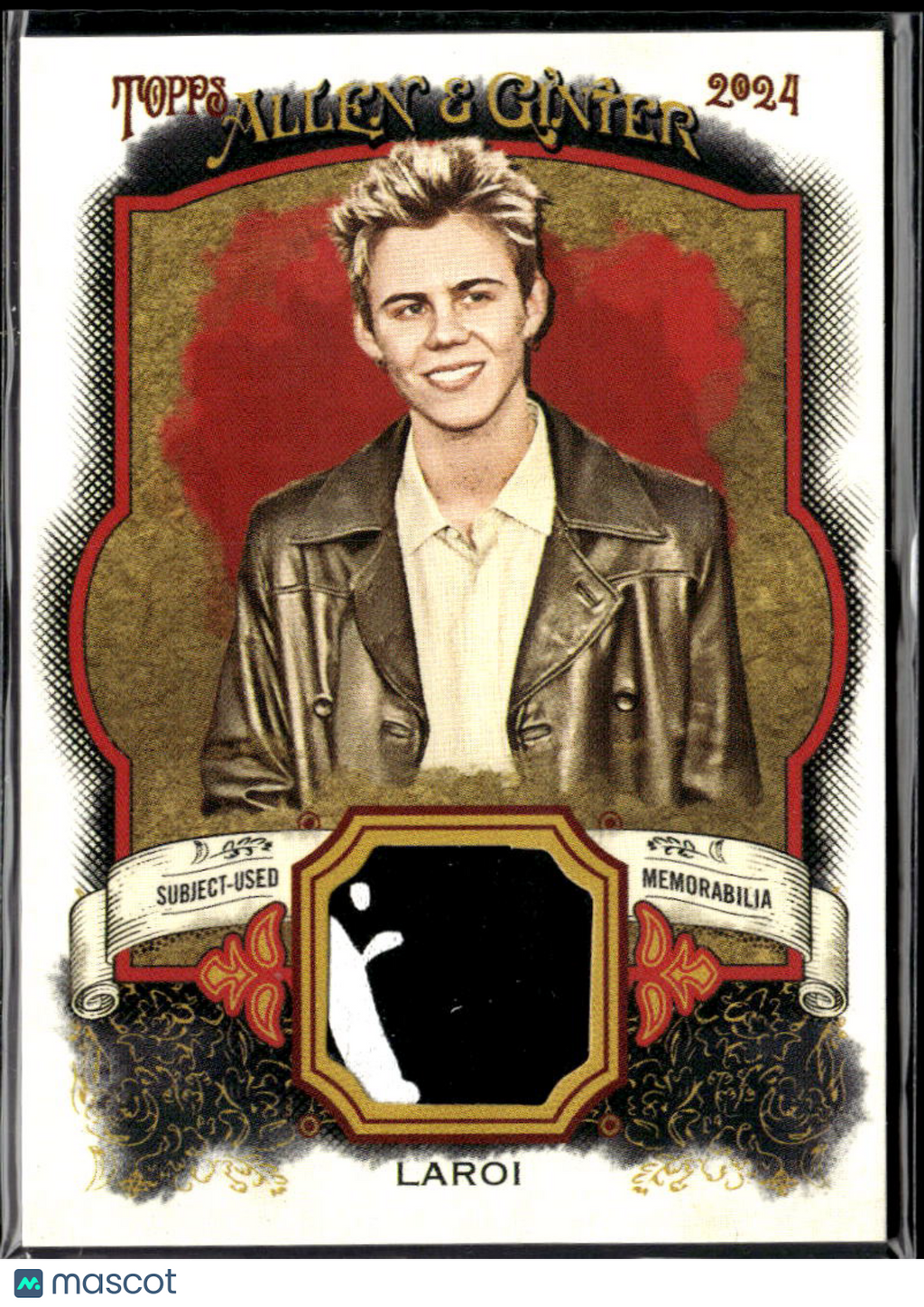 Kid Laroi 2024 Topps Allen & Ginter 2 Color Patch Singer Songwriter