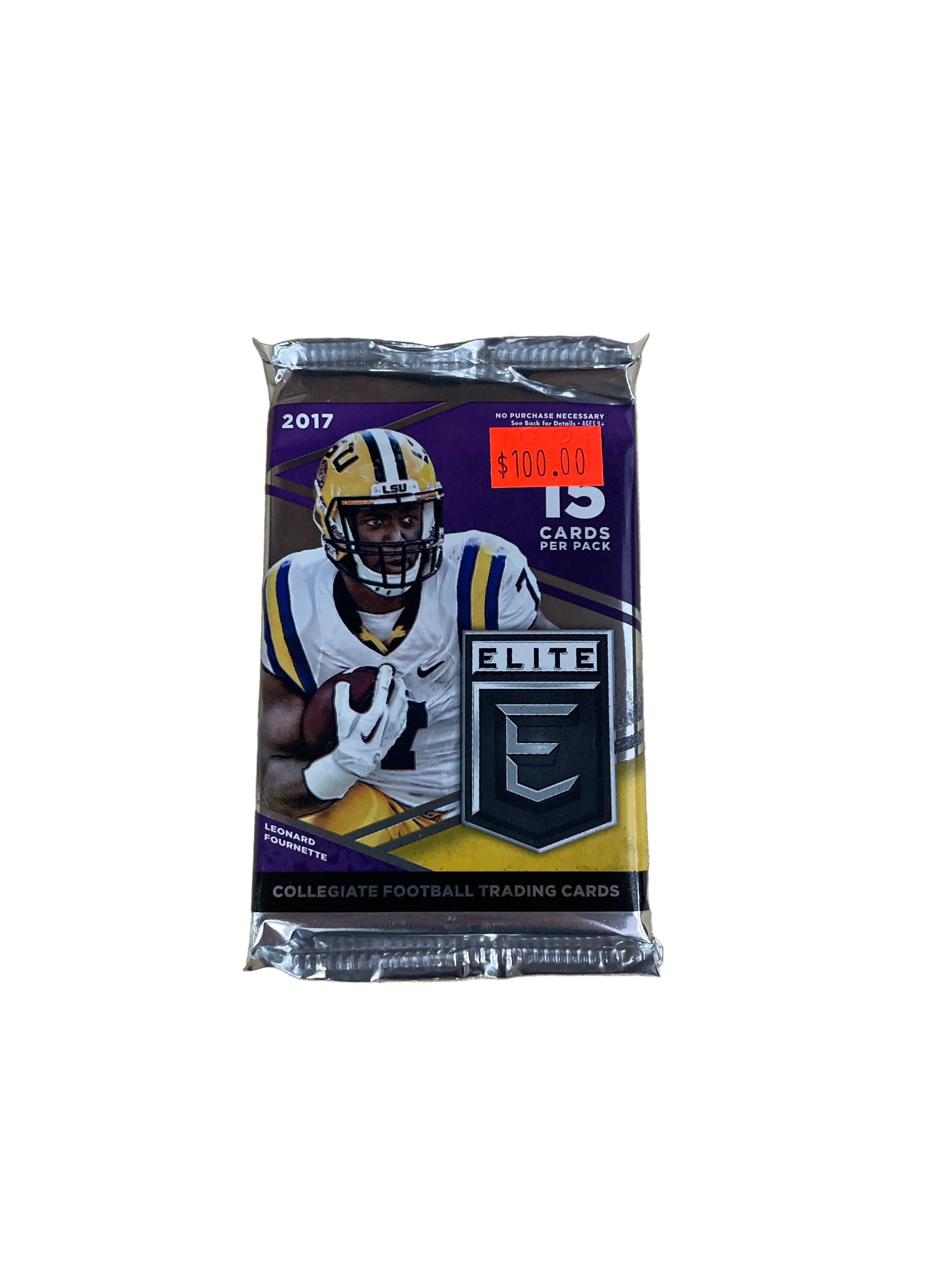 2017 Elite Draft Picks Football Hobby Pack