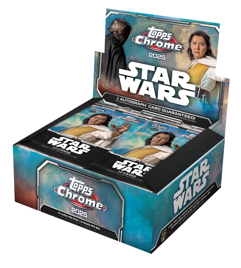 Topps 2025 Star Wars Chrome Hobby Box