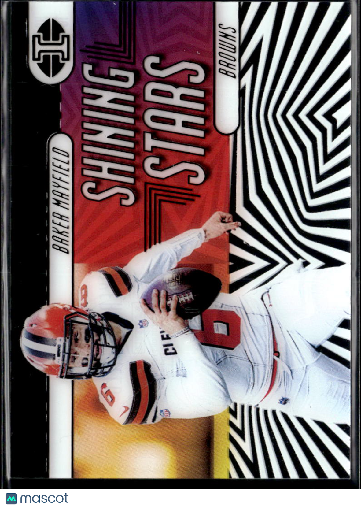 Baker Mayfield 2019 Illusions Shining Stars Black 6/25 Cleveland Browns