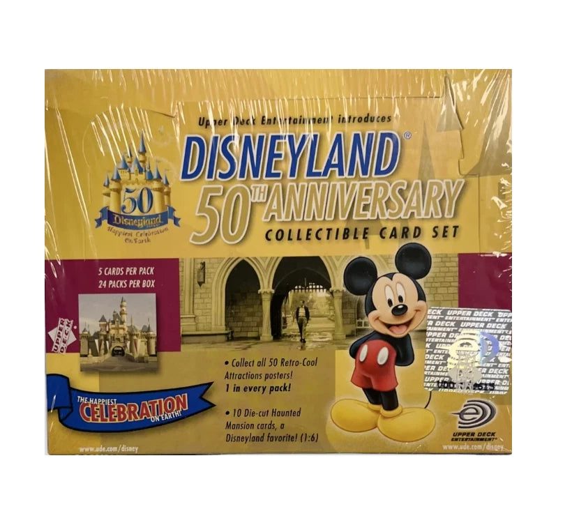 2005 Upper Deck Disneyland 50th Anniversary Box