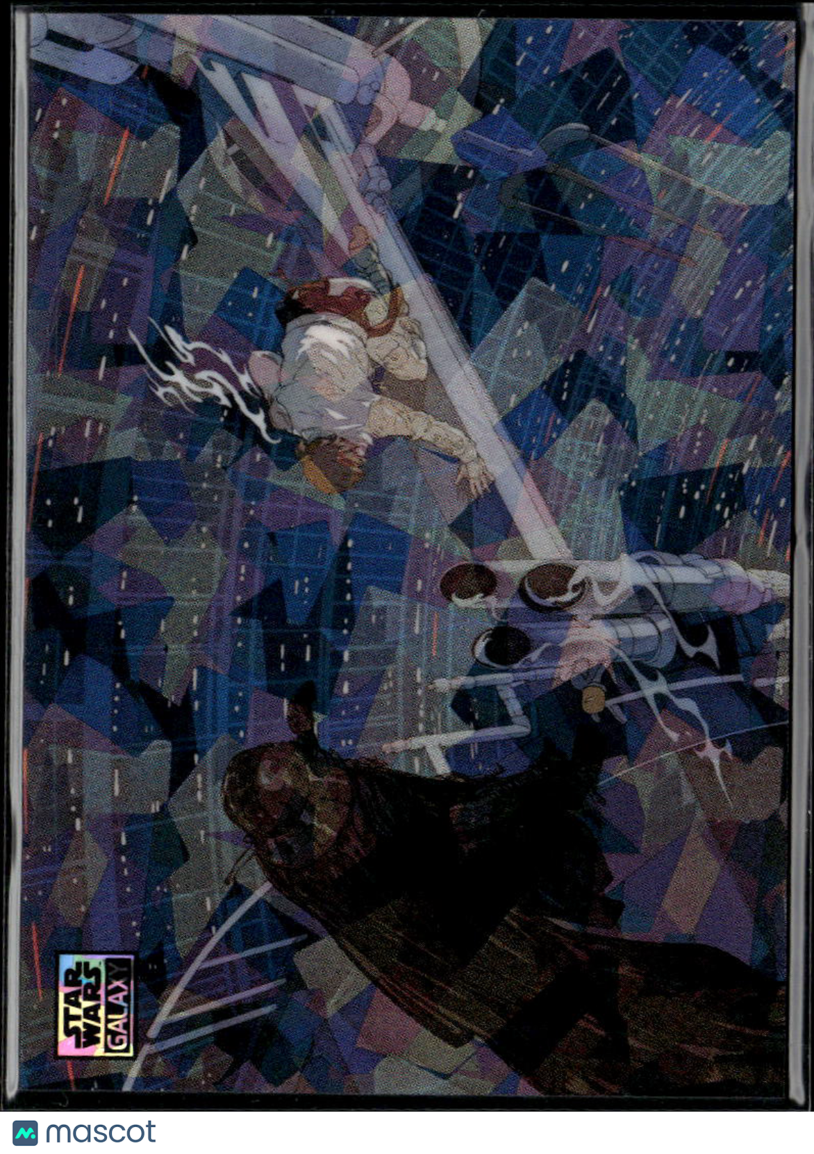 Darth Vader Cuts off Luke 2026 Topps Chrome Star Wars Galaxy Atomic 22/150