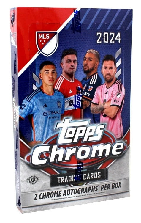 2024 Topps Chrome MLS Soccer Hobby Box