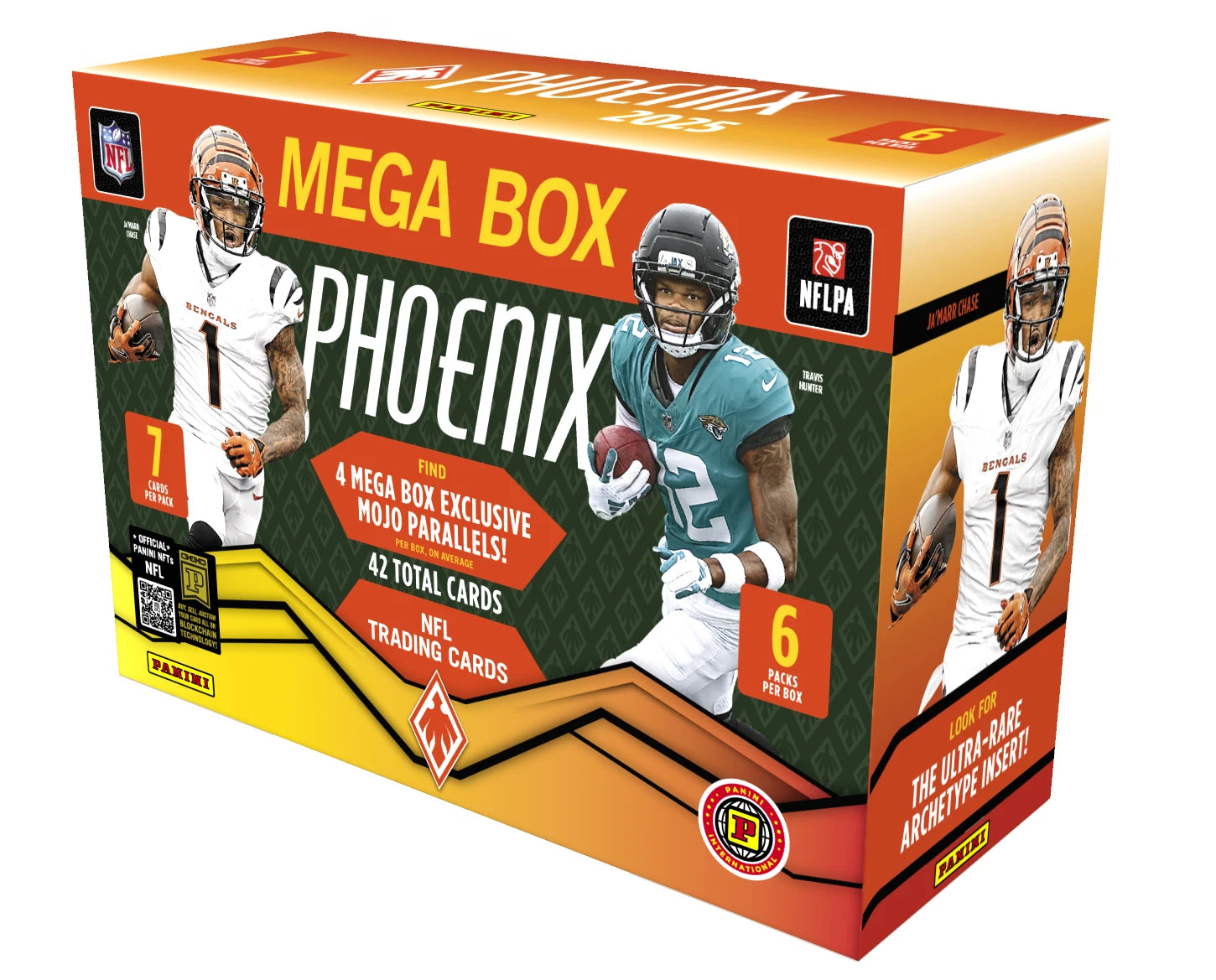 2025 Panini Phoenix Football International Mega Box