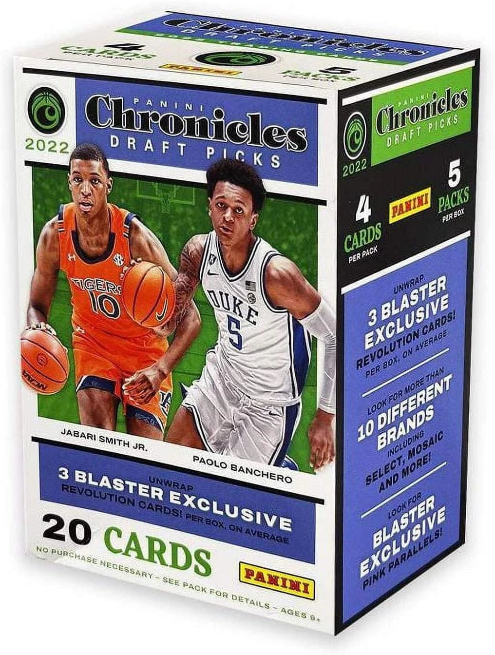 2022 Panini Chronicles Draft Picks Basketball Blaster Box