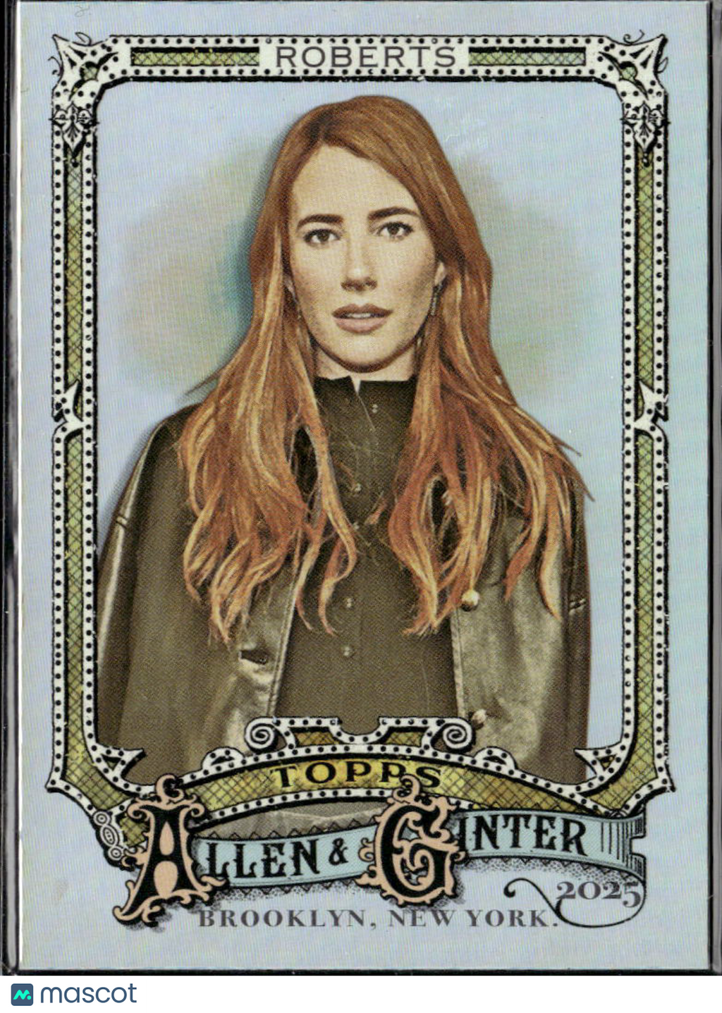Emma Roberts 2025 Topps Allen & Ginter Rainbow Foil American Horror Story #286