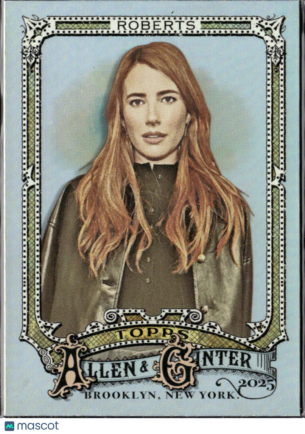 Emma Roberts 2025 Topps Allen & Ginter Rainbow Foil American Horror Story #286