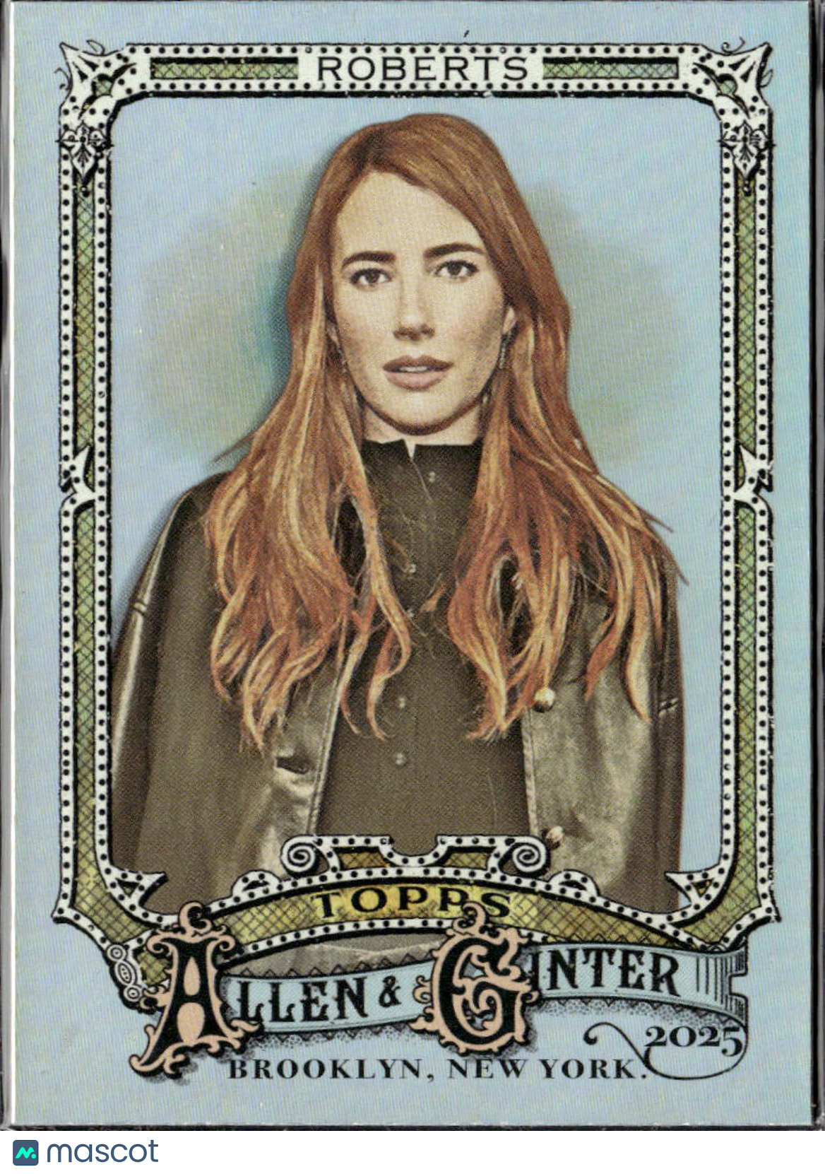 Emma Roberts 2025 Topps Allen & Ginter Rainbow Foil American Horror Story #286