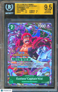 Eustass Captain Kid 2022-23 One Piece Tournament Pack Winner BGS 9.5