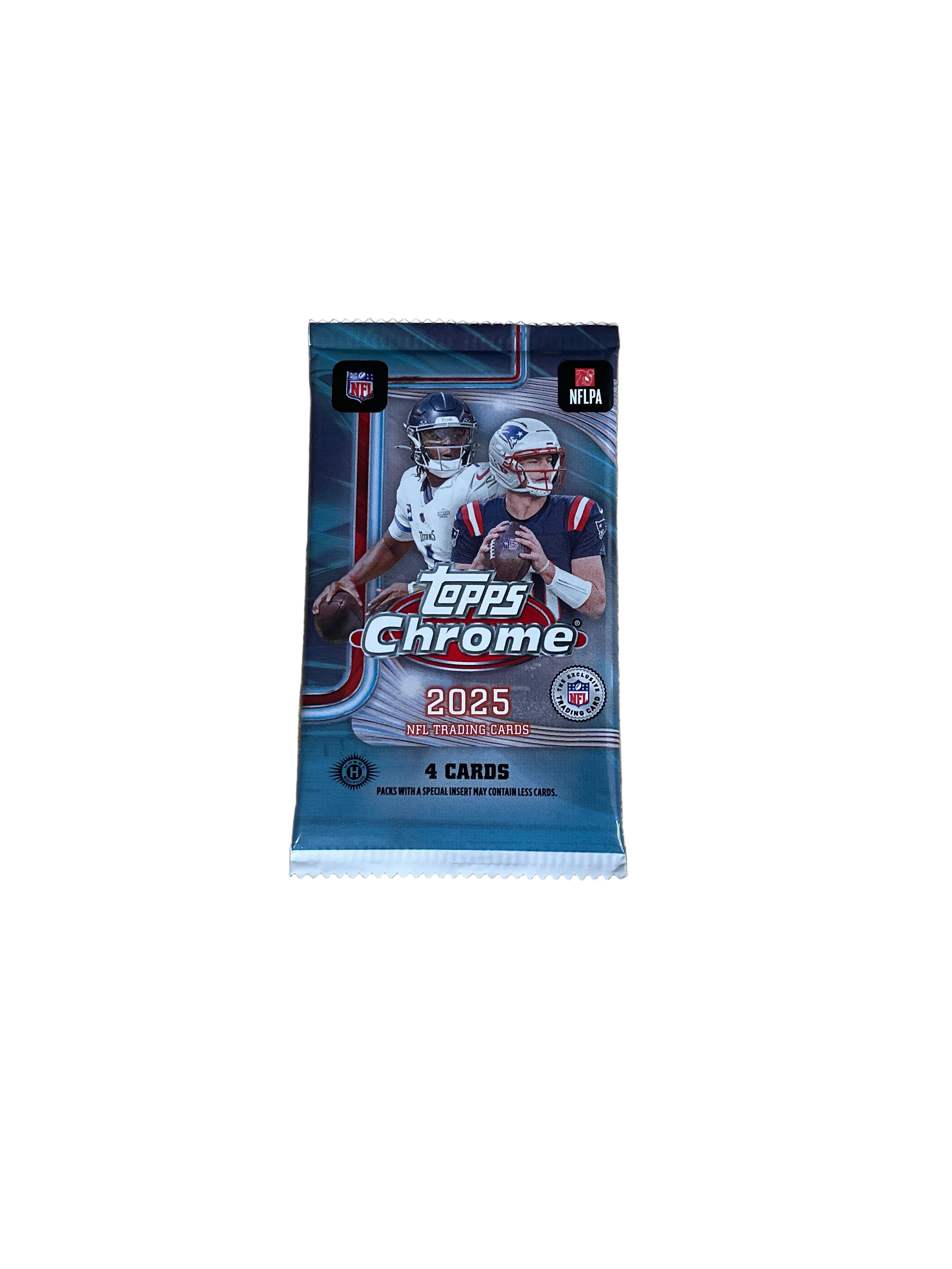 2025 Topps Chrome Football Hobby Pack