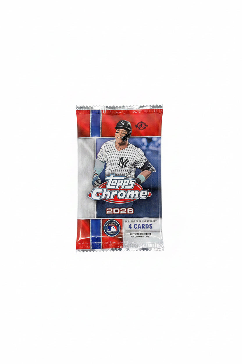 2026 Topps Chrome Baseball Hobby Pack