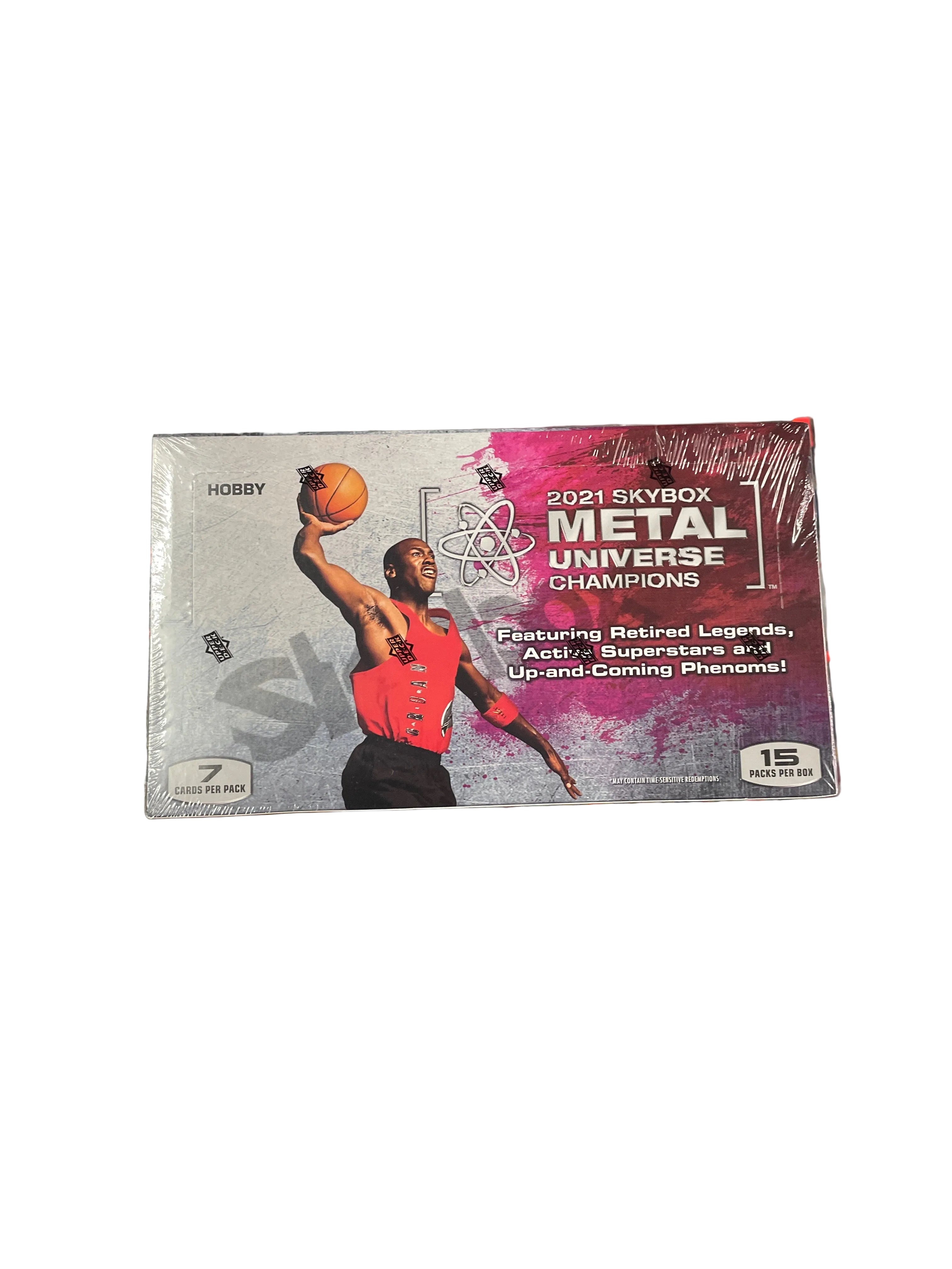 2021 Upper Deck Skybox Metal Universe Champions Hobby Box