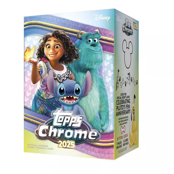 2025 Topps Chrome Disney Blaster Box