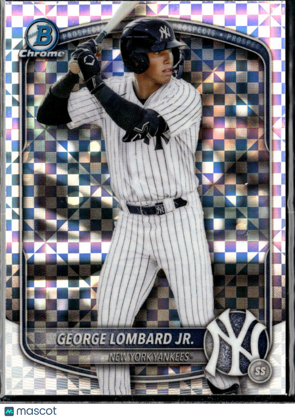 George Lombard Jr. 2024 Bowman Chrome Xractor New York Yankees