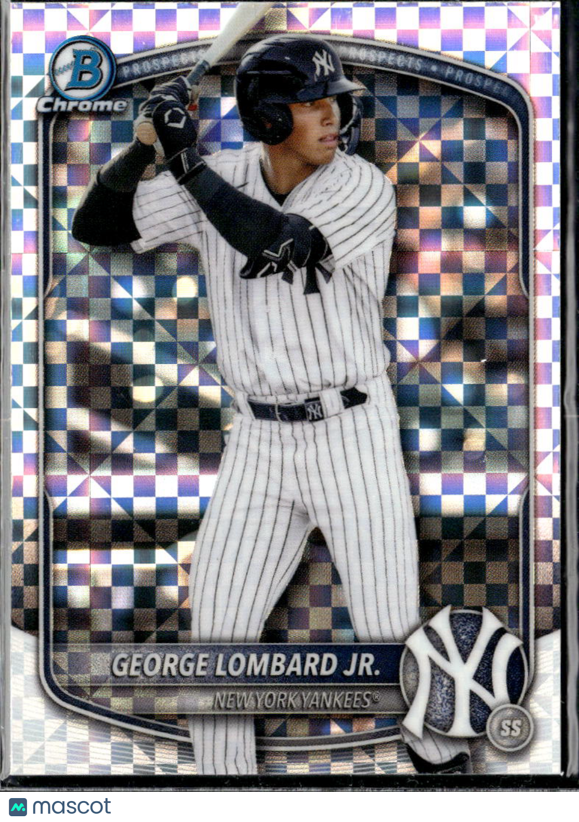 George Lombard Jr. 2024 Bowman Chrome Xractor New York Yankees