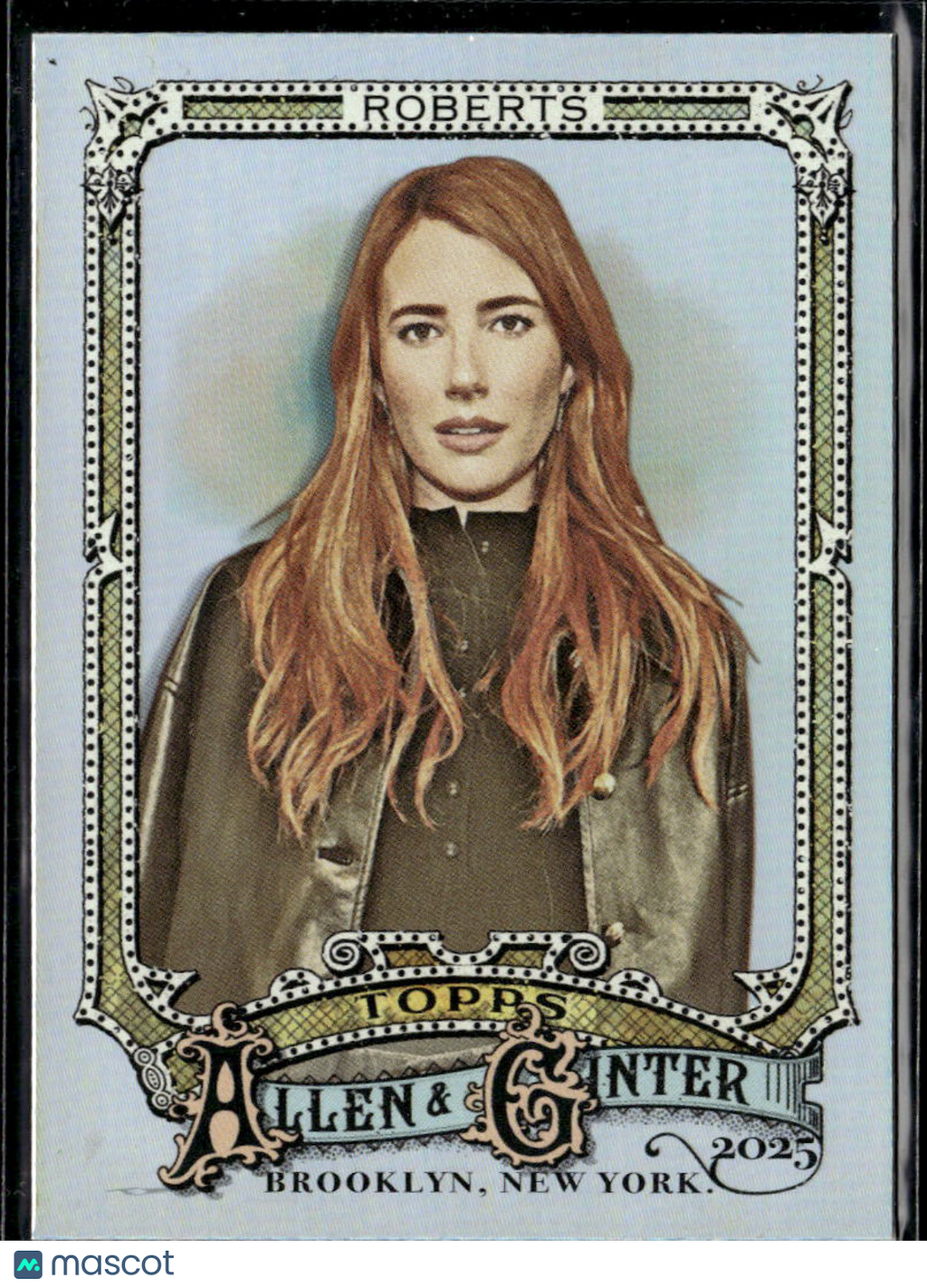 Emma Roberts 2025 Topps Allen & Ginter Rainbow Foil American Horror Story #286