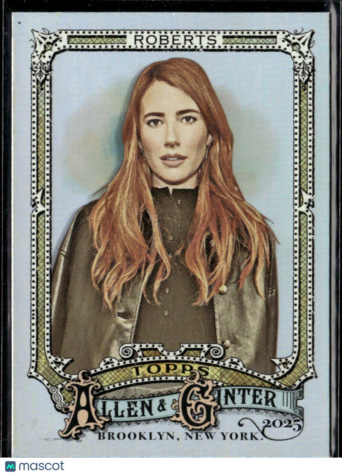 Emma Roberts 2025 Topps Allen & Ginter Rainbow Foil American Horror Story #286