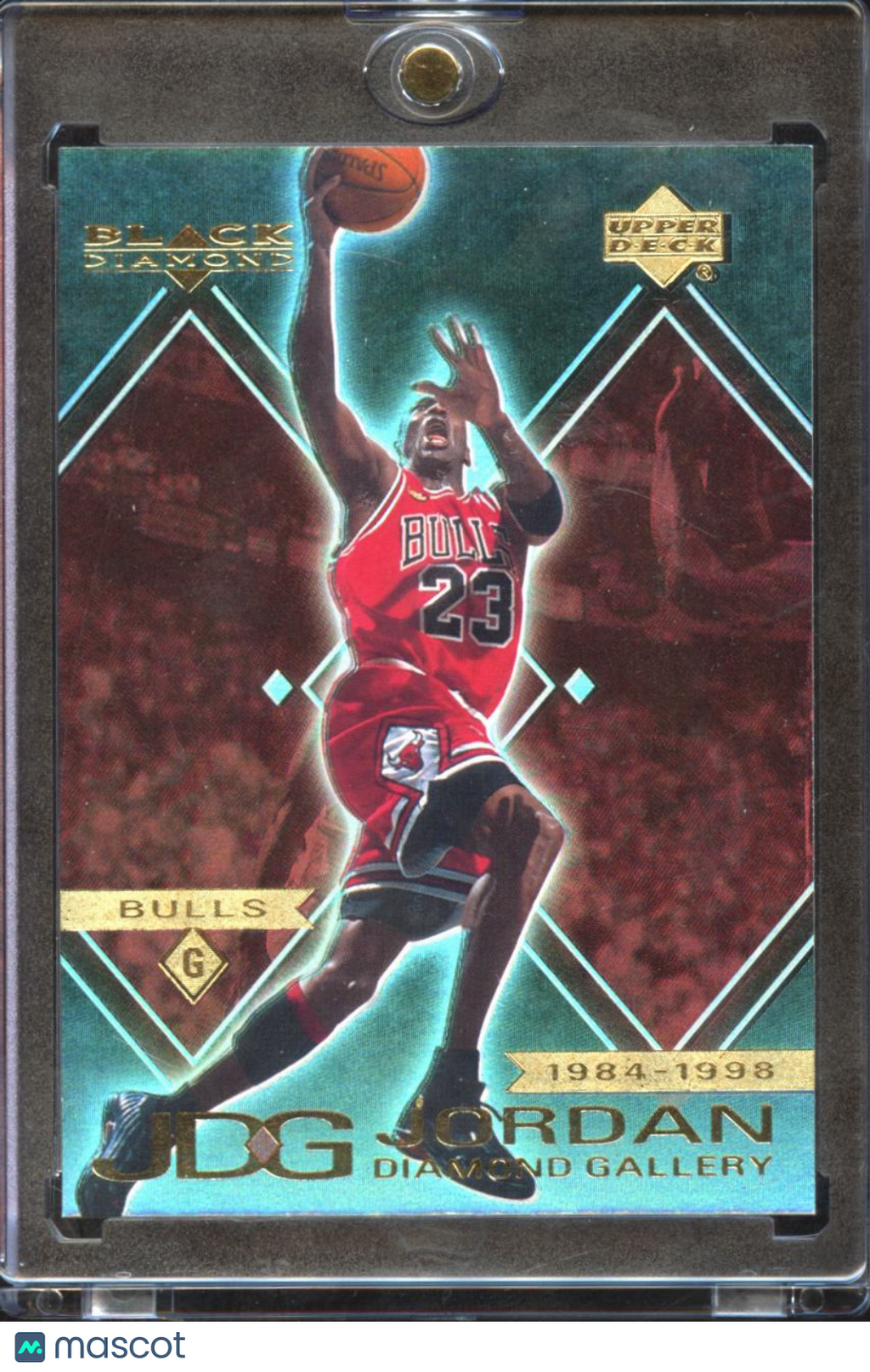 Michael Jordan 2000 Upper Deck Black Diamond Gallery Chicago Bulls #DG4