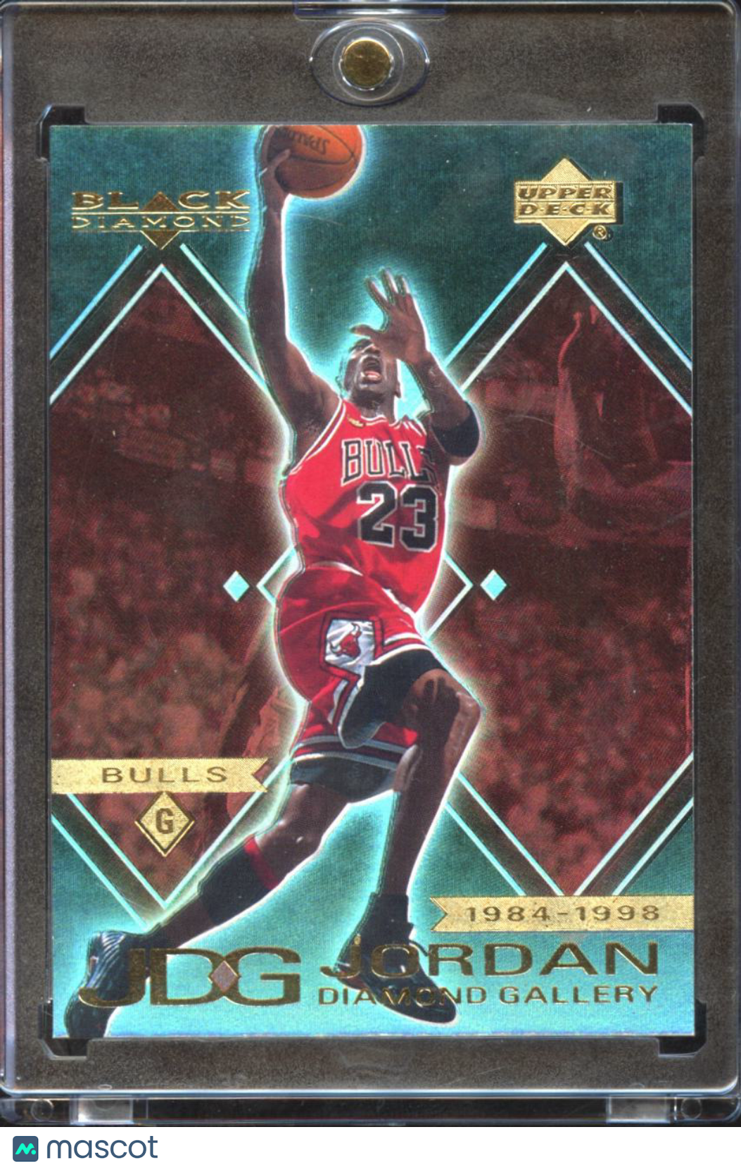 Michael Jordan 2000 Upper Deck Black Diamond Gallery Chicago Bulls #DG4