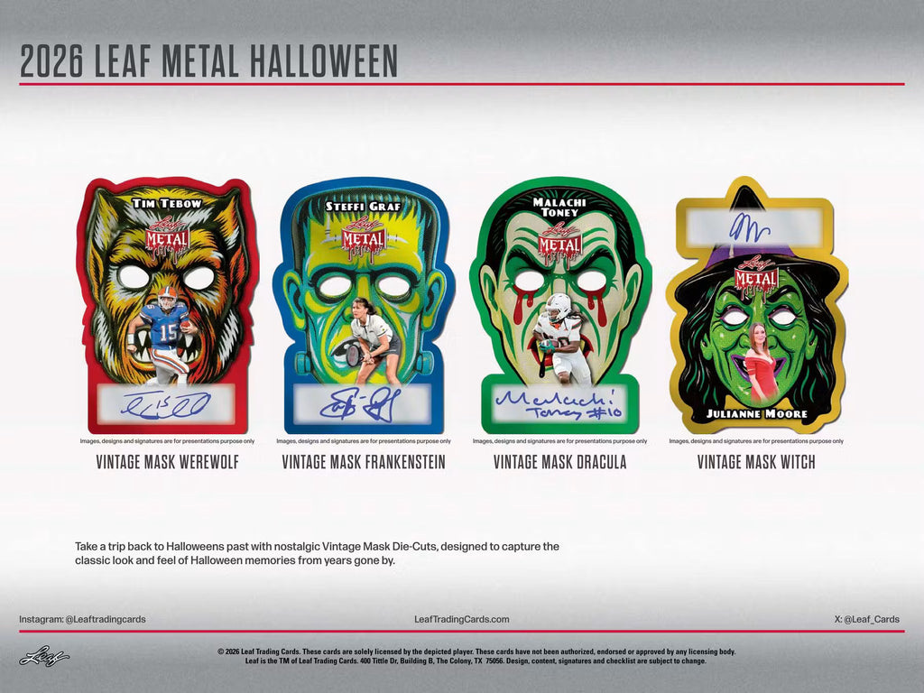 2026 Leaf Metal Halloween